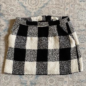Plaid Mini Skirt